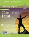 Kniha: Complete First. Student's Book with answers with CD-ROM (Guy Brook-Hart). Klett, 2014 Kniha: Complete First. Student's Book with answers with CD-ROM (Guy Brook-Hart). Klett, 2014