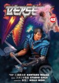 Kniha: Berserk (Volume 42) (Kentaro Miura, Kouji Mori a Studio Gaga). Dark Horse, 2025 Kniha: Berserk (Volume 42) (Kentaro Miura, Kouji Mori a Studio Gaga). Dark Horse, 2025