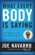 Kniha: What Every Body is Saying (Joe Navarro a Marvin Karlins). HarperCollins, 2008 Kniha: What Every Body is Saying (Joe Navarro a Marvin Karlins). HarperCollins, 2008