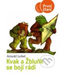 Kniha: Kvak a Žbluňk se bojí rádi (Arnold Lobel). Albatros CZ, 2025 Kniha: Kvak a Žbluňk se bojí rádi (Arnold Lobel). Albatros CZ, 2025