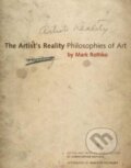 Kniha: The Artist's Reality (Christopher Rothko a Mark Rothko). Yale University Press, 2023 Kniha: The Artist's Reality (Christopher Rothko a Mark Rothko). Yale University Press, 2023