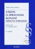 Kniha: Zákon o správnom konaní (Heuréka). Heuréka, 2017 Kniha: Zákon o správnom konaní (Heuréka). Heuréka, 2017