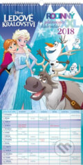 Rodinný plánovací kalendář XXL: Ledové království 2018, Presco Group, 2017