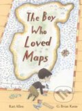 Kniha: The Boy Who Loved Maps (G. Brian Karas a Kari Allen). Random House, 2022 Kniha: The Boy Who Loved Maps (G. Brian Karas a Kari Allen). Random House, 2022