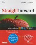 Kniha: Straightforward - Intermediate - Student's Book + eBook (Ceri Jones a Philip Kerr). MacMillan, 2016 Kniha: Straightforward - Intermediate - Student's Book + eBook (Ceri Jones a Philip Kerr). MacMillan, 2016
