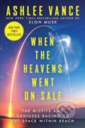 Kniha: When the Heavens Went on Sale (Ashlee Vance). Ecco, 2024 Kniha: When the Heavens Went on Sale (Ashlee Vance). Ecco, 2024