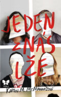 Kniha: Jeden z nás lže (Karen M. McManus). YOLi CZ, 2017 Kniha: Jeden z nás lže (Karen M. McManus). YOLi CZ, 2017