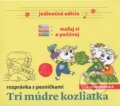 Audiokniha: Tri múdre kozliatka (Dušan Matulay a Jozef Cíger-Hronský). A.L.I., 2017 Audiokniha: Tri múdre kozliatka (Dušan Matulay a Jozef Cíger-Hronský). A.L.I., 2017