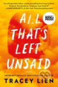 Kniha: All That's Left Unsaid, 2023 Kniha: All That's Left Unsaid, 2023