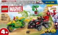 Společenská hra: LEGO® Marvel Spidey a jeho fantastickí priatelia 11198 Spin, Electro a naháňačka s dinosa (LEGO). LEGO, 2025 Společenská hra: LEGO® Marvel Spidey a jeho fantastickí priatelia 11198 Spin, Electro a naháňačka s dinosa (LEGO). LEGO, 2025