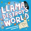 Kniha: Llama Destroys the World (Jonathan Stutzman). Puffin Books, 2021 Kniha: Llama Destroys the World (Jonathan Stutzman). Puffin Books, 2021