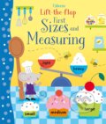 Kniha: Lift-the-Flap First Sizes and Measuring (Hannah Watson). Usborne, 2017 Kniha: Lift-the-Flap First Sizes and Measuring (Hannah Watson). Usborne, 2017