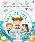 Kniha: What are Germs? (Katie Daynes). Usborne, 2017 Kniha: What are Germs? (Katie Daynes). Usborne, 2017