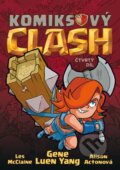 Kniha: Komiksový Clash 4 (Luen Gene Yang a Les McClaine). Crew, 2025 Kniha: Komiksový Clash 4 (Luen Gene Yang a Les McClaine). Crew, 2025