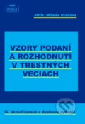 Kniha: Vzory podaní a rozhodnutí v trestných veciach (Milada Illášová). Nová Práca, 2017 Kniha: Vzory podaní a rozhodnutí v trestných veciach (Milada Illášová). Nová Práca, 2017