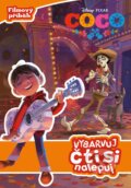 Kniha: Coco: Vybarvuj, čti si, nalepuj (Egmont ČR). Egmont ČR, 2018 Kniha: Coco: Vybarvuj, čti si, nalepuj (Egmont ČR). Egmont ČR, 2018