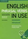 Kniha: English Phrasal Verbs in Use - Advanced (Felicity O'Dell a Michael McCarthy). Cambridge University Press, 2017 Kniha: English Phrasal Verbs in Use - Advanced (Felicity O'Dell a Michael McCarthy). Cambridge University Press, 2017