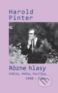 Kniha: Rôzne hlasy (Harold Pinter). Hronka, 2017 Kniha: Rôzne hlasy (Harold Pinter). Hronka, 2017