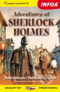 Kniha: Adventures of Sherlock Holmes / Dobrodružství Sherlocka Holmese (Arthur Conan Doyle a Ashley Davies). INFOA, 2018 Kniha: Adventures of Sherlock Holmes / Dobrodružství Sherlocka Holmese (Arthur Conan Doyle a Ashley Davies). INFOA, 2018