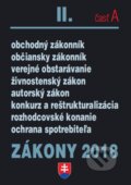Kniha: Zákony 2018 II/A (Poradca s.r.o.). Poradca s.r.o., 2018 Kniha: Zákony 2018 II/A (Poradca s.r.o.). Poradca s.r.o., 2018