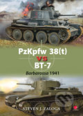 Kniha: PzKpfw 38(t) vs BT-7 - Barbarossa 1941 (Steven J. Zaloga), 2018 Kniha: PzKpfw 38(t) vs BT-7 - Barbarossa 1941 (Steven J. Zaloga), 2018