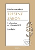 Kniha: Trestný zákon (Heuréka). Heuréka, 2016 Kniha: Trestný zákon (Heuréka). Heuréka, 2016