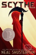 Kniha: Scythe (Neal Shusterman). Walker books, 2018 Kniha: Scythe (Neal Shusterman). Walker books, 2018
