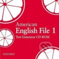 Kniha: American English File 1 Test Generator CD-ROM (Clive Oxenden a Christina Latham-Koenig). Oxford University Press, 2008 Kniha: American English File 1 Test Generator CD-ROM (Clive Oxenden a Christina Latham-Koenig). Oxford University Press, 2008