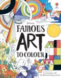 Kniha: Famous Art to Colour (Susan Meredith). Usborne, 2023 Kniha: Famous Art to Colour (Susan Meredith). Usborne, 2023