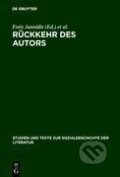 Kniha: Rückkehr des Autors (Fotis Jannidis). De Gruyter, 1999 Kniha: Rückkehr des Autors (Fotis Jannidis). De Gruyter, 1999