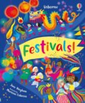 Kniha: Festivals! (Jane Bingham). Usborne, 2023 Kniha: Festivals! (Jane Bingham). Usborne, 2023