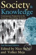 Kniha: Society and Knowledge (Volker Meja). Routledge, 2005 Kniha: Society and Knowledge (Volker Meja). Routledge, 2005