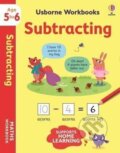 Kniha: Usborne Workbooks Subtracting 5-6 (Holly Bathie). Usborne, 2022 Kniha: Usborne Workbooks Subtracting 5-6 (Holly Bathie). Usborne, 2022