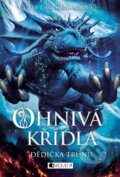 Kniha: Ohnivá křídla: Dědička trůnu (Tui T. Sutherland). Nakladatelství Fragment, 2018 Kniha: Ohnivá křídla: Dědička trůnu (Tui T. Sutherland). Nakladatelství Fragment, 2018
