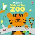 Kniha: Slide and See Zoo (Fiona Watt). Usborne, 2025 Kniha: Slide and See Zoo (Fiona Watt). Usborne, 2025