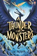 Kniha: A Thunder of Monsters (A. S. Patrick). Usborne, 2022 Kniha: A Thunder of Monsters (A. S. Patrick). Usborne, 2022