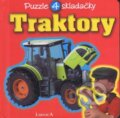 Kniha: Traktory - puzzle 4 skladačky (neuvedený autor). Viktoria Print, 2014 Kniha: Traktory - puzzle 4 skladačky (neuvedený autor). Viktoria Print, 2014