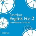 Kniha: American English File 2 Test Generator CD-ROM (Clive Oxenden a Christina Latham-Koenig). Oxford University Press, 2008 Kniha: American English File 2 Test Generator CD-ROM (Clive Oxenden a Christina Latham-Koenig). Oxford University Press, 2008
