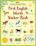 Kniha: First English Words Sticker Book (Heather Amery). Usborne, 2015 Kniha: First English Words Sticker Book (Heather Amery). Usborne, 2015