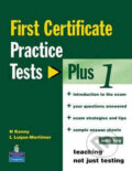 Kniha: First Certifikate Practice Tests Plus 1 (Nick Kenny). Pearson Kniha: First Certifikate Practice Tests Plus 1 (Nick Kenny). Pearson