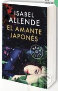 Kniha: El amante japonés (Isabel Allende). Debolsillo, 2016 Kniha: El amante japonés (Isabel Allende). Debolsillo, 2016