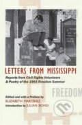 Kniha: Letters from Mississippi (Elizabeth Martínez). Zephyr, 2007 Kniha: Letters from Mississippi (Elizabeth Martínez). Zephyr, 2007