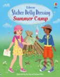Kniha: Sticker Dolly Dressing Summer Camp (Fiona Watt). Usborne, 2025 Kniha: Sticker Dolly Dressing Summer Camp (Fiona Watt). Usborne, 2025