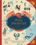 Kniha: Atlas monster a nadpřirozených bytostí z celého světa (Sandra Lawrence). Pikola, 2018 Kniha: Atlas monster a nadpřirozených bytostí z celého světa (Sandra Lawrence). Pikola, 2018