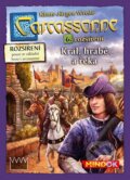 Carcassonne: Král, hrabě a řeka (nová grafika) - Klaus-Jürgen Wrede, Mindok, 2018