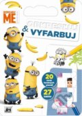Kniha: Obkresľuj a vyfarbuj - Mimoni (Jiří Models). Jiří Models, 2017 Kniha: Obkresľuj a vyfarbuj - Mimoni (Jiří Models). Jiří Models, 2017