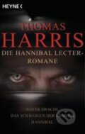Kniha: Die Hannibal Lecter Romane: Roter Drache - Das Schweigen der Lämmer - Hannibal (Thomas Harris). Heyne, 2008 Kniha: Die Hannibal Lecter Romane: Roter Drache - Das Schweigen der Lämmer - Hannibal (Thomas Harris). Heyne, 2008