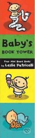 Kniha: Baby´s Book Tower (Leslie Patricelli). Candlewick, 2010 Kniha: Baby´s Book Tower (Leslie Patricelli). Candlewick, 2010