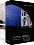 Kniha: On What Matters : Two-volume set (Derek Parfit). Oxford University Press, 2011 Kniha: On What Matters : Two-volume set (Derek Parfit). Oxford University Press, 2011