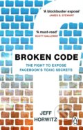 Kniha: Broken Code (Jeff Horwitz). Transworld, 2024 Kniha: Broken Code (Jeff Horwitz). Transworld, 2024